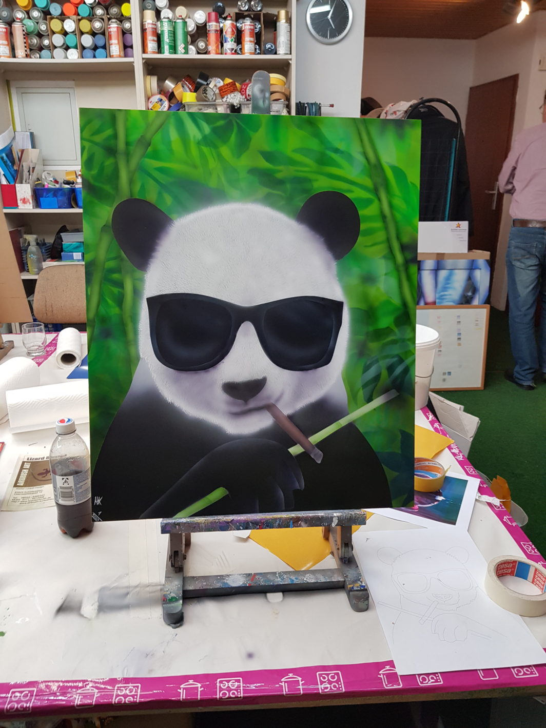 Airbrush Kurswochenende  Sommerkurs August   2025 für Airbrush -Einsteiger  oder als  Customweiterbildung mit Zertifikat – Bild 5