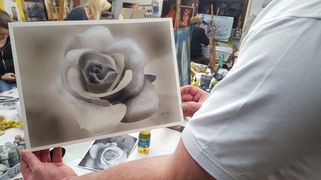 Airbrush Workshop März  2025 zur Weiterbildung in der Airbrush Technik – Bild 11