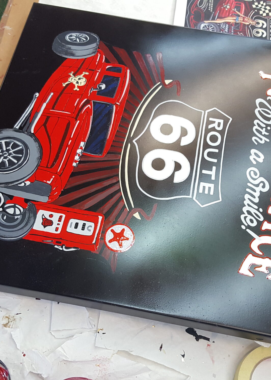 Pinstriping Zierlinientechnik -Chrashkurs  November 25 -Ganztageskurs mit Zertifikat